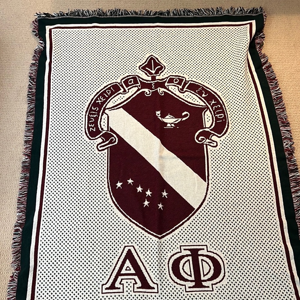 Alpha Phi – Afghan - Throw Blanket